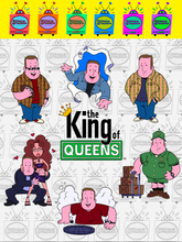 Load image into Gallery viewer, The King of Queens- Sitcom Stickers
